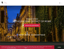Tablet Screenshot of hotelgrifo.com